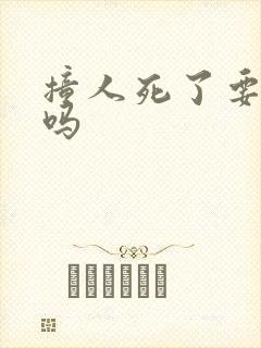 撞人死了要坐牢吗