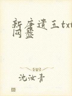 新唐遗玉txt网盘