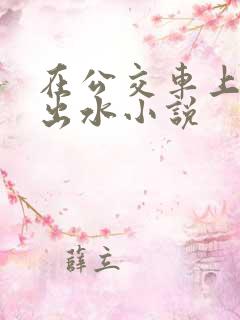 在公交车上被摸出水小说