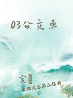 03公交车