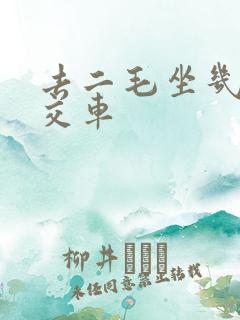 去二毛坐几路公交车