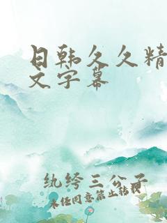 日韩久久精品中文字幕