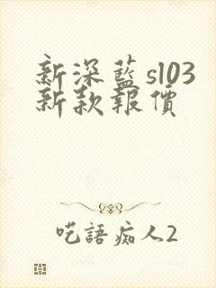 新深蓝sl03新款报价