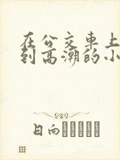 在公交车上被摸到高潮的小说文章