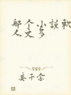 哪个小说软件同人文多
