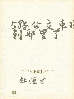 5路公交车现在到哪里了