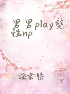 男男play双性np