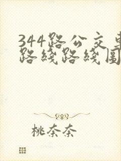 344路公交车路线路线图