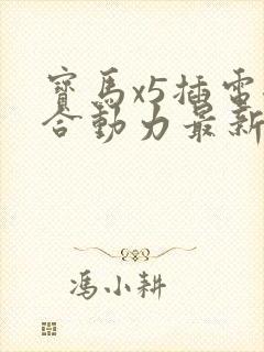 宝马x5插电混合动力最新消息