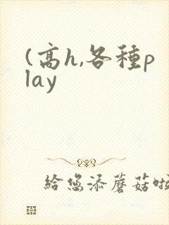(高h,各种play