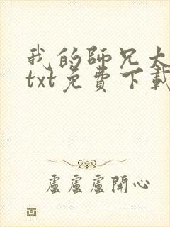 我的师兄太稳健txt免费下载