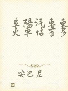 阜阳汽车东站离火车站有多远