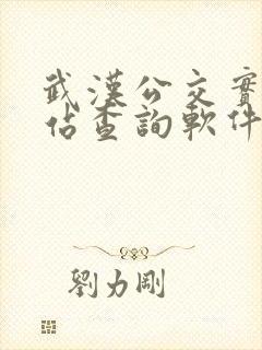 武汉公交实时到站查询软件