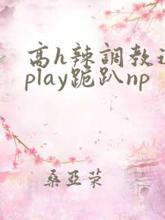 高h辣调教道具play跪趴np