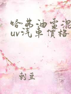 哈弗油电混动suv汽车价格