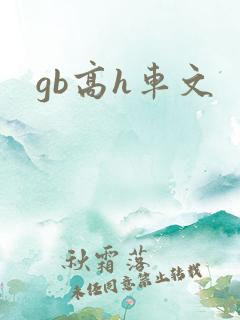 gb高h车文
