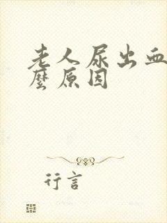 老人尿出血是什么原因