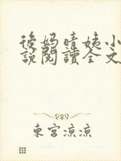 后妈晴姨小宇小说阅读全文