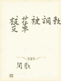 校花被调教成公交车