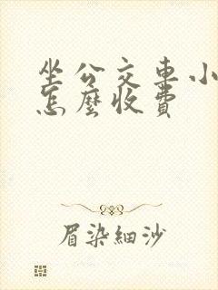 坐公交车小孩子怎么收费
