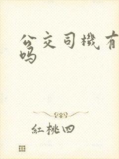 公交司机有编制吗