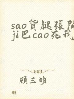 sao货腿张开ji巴cao死我