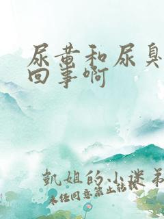 尿黄和尿臭怎么回事啊