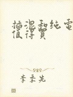 插混和纯电哪个值得买 插混和纯电哪个值得买