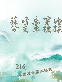 苏晴忘穿内裤坐公交车被揉到视频