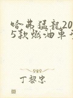 哈弗猛龙2025款燃油车型价格多少