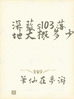 深蓝sl03落地大概多少钱