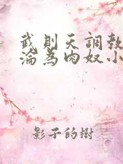 武则天调教喷水沦为肉奴小说