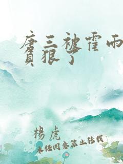唐三被霍雨浩欺负狠了