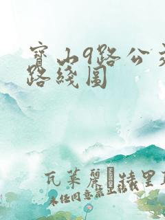 宝山9路公交车路线图