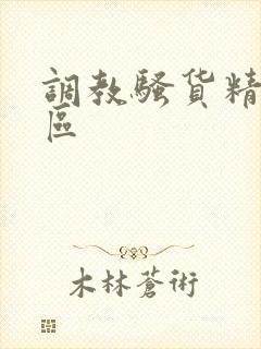 调教骚货精品一区
