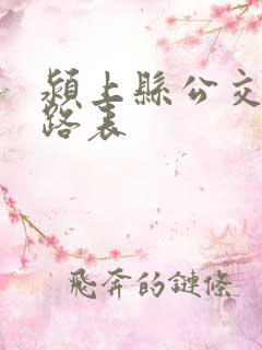 颍上县公交车线路表