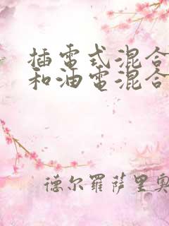 插电式混合动力和油电混合哪个好增程式