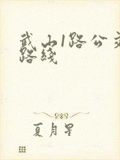 武山1路公交车路线