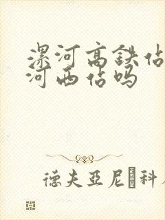 漯河高铁站是漯河西站吗