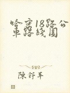 哈密18路公交车路线图