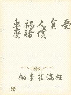 车祸人员受伤怎么赔偿