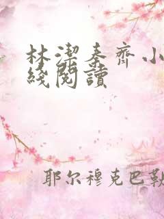 林洁秦齐小说在线阅读
