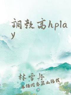 调教高hplay