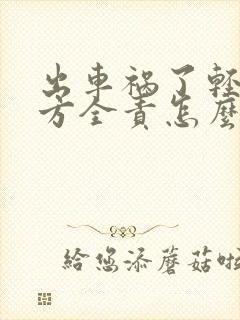 出车祸了轻伤对方全责怎么赔偿