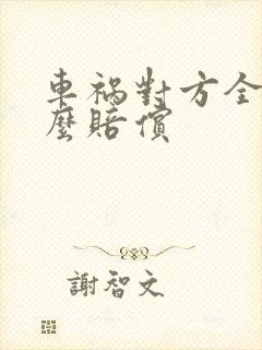 车祸对方全责怎么赔偿