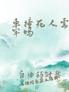 车撞死人需要坐牢吗