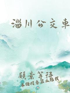 淄川公交车视频
