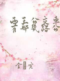 西王公交车站都有哪几路公交