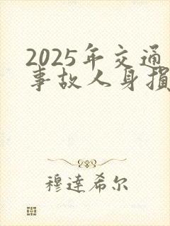 2025年交通事故人身损害赔偿