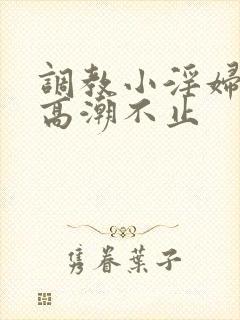 调教小淫妇失禁高潮不止